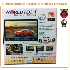 11" LED HDMI Display for Raspberry Pi / BeagleBone Black