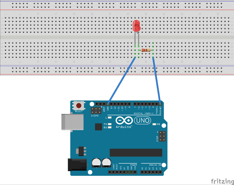 LED Blinking with Arduino Uno