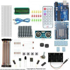  ARDUINO UNO R3+DISTANCE SENSOR STARTER KIT WITH 19 BASIC ARDUINO PROJECTS