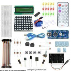  Nano V3 5v Servo Starter Kit with Basic Arduino Projects