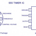 555 Timer IC Pin configuration