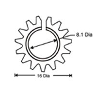 HeatSink Type PI06 - 1-TO5-Heatsinks