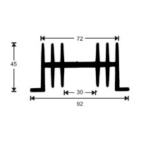 HeatSink Type PI-18 - 51 mm1-TO3-Heatsinks