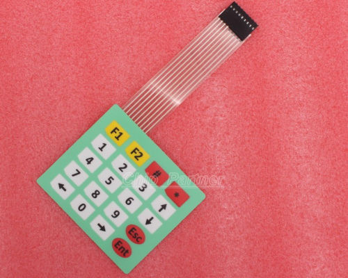 4x5 Matrix Array 20 Key Membrane Switch Keypad Keyboard 4*5 Keys DE