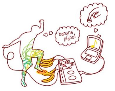 Make a banana piano
