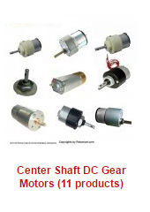 center-shaft-dc-gear-motors