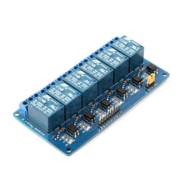 Opto Isolated Relay Module (6 Channel)