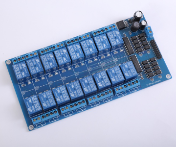 16 x DC 12V Opto Isolated Relay Module