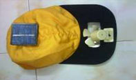 Solar cap