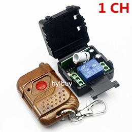 DC 12v 10A relay 1CH wireless RF Remote Control Switch Transmitter+ Receiver
