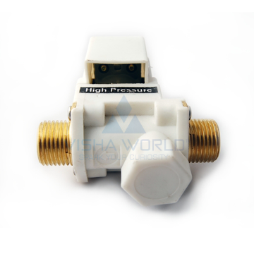 High Pressure Solenoid Valve - DC 12V - 1/2